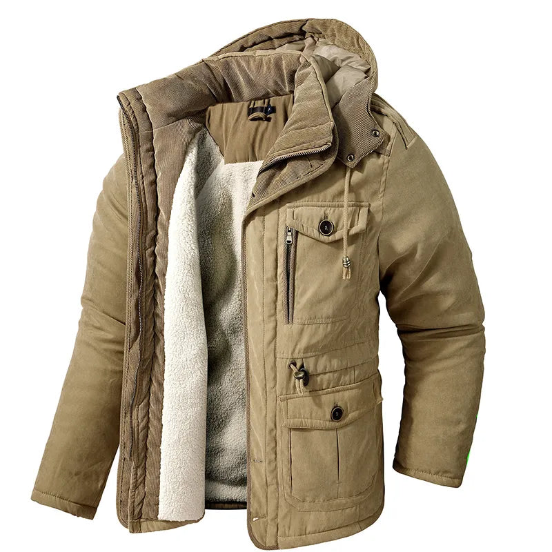 Militärjacke mit kuscheligem Futter - Clemens