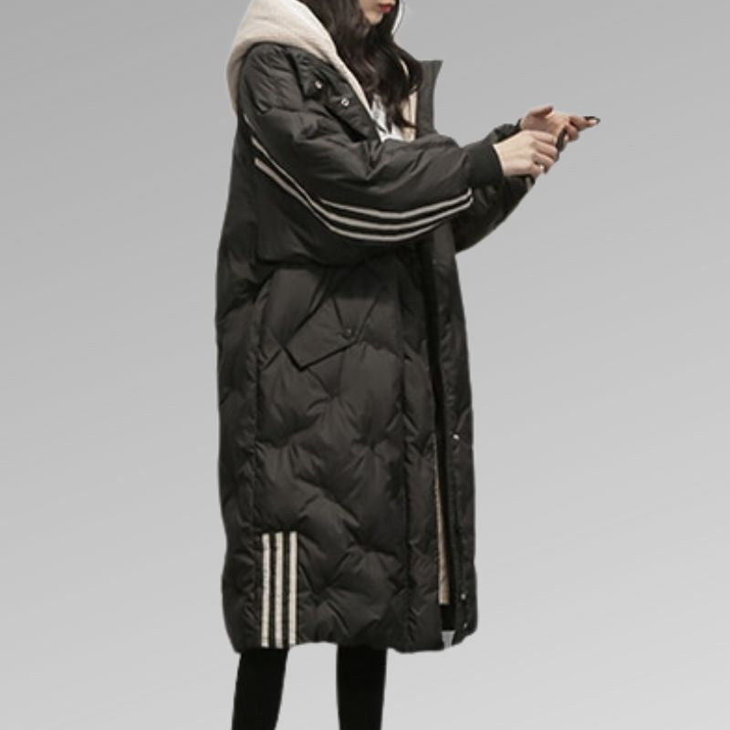 Lange gefütterte Damenjacke - Anneliese