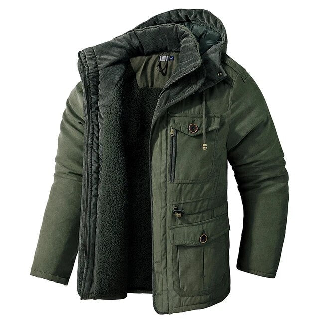 Militärjacke mit kuscheligem Futter - Clemens