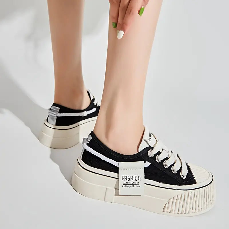 Erhöhen Sie Leichtigkeit Plattform Schnürschuhe - Blake