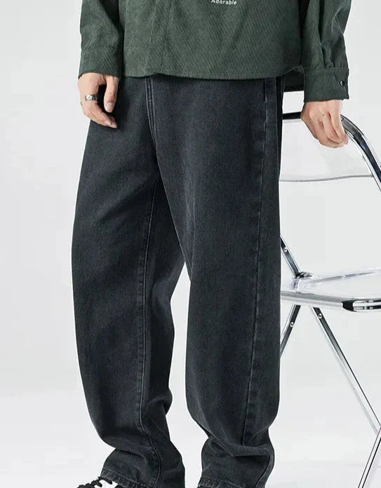 Klassische lose weite jeans - Axel