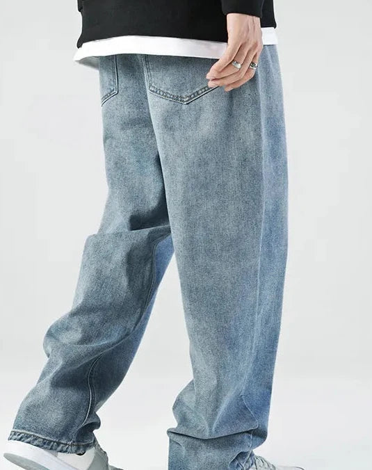 Klassische lose weite jeans - Axel