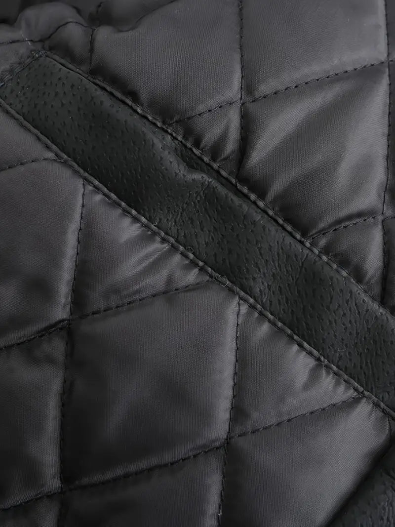 Wasserdichte Winterjacke aus PU-Leder - Claud