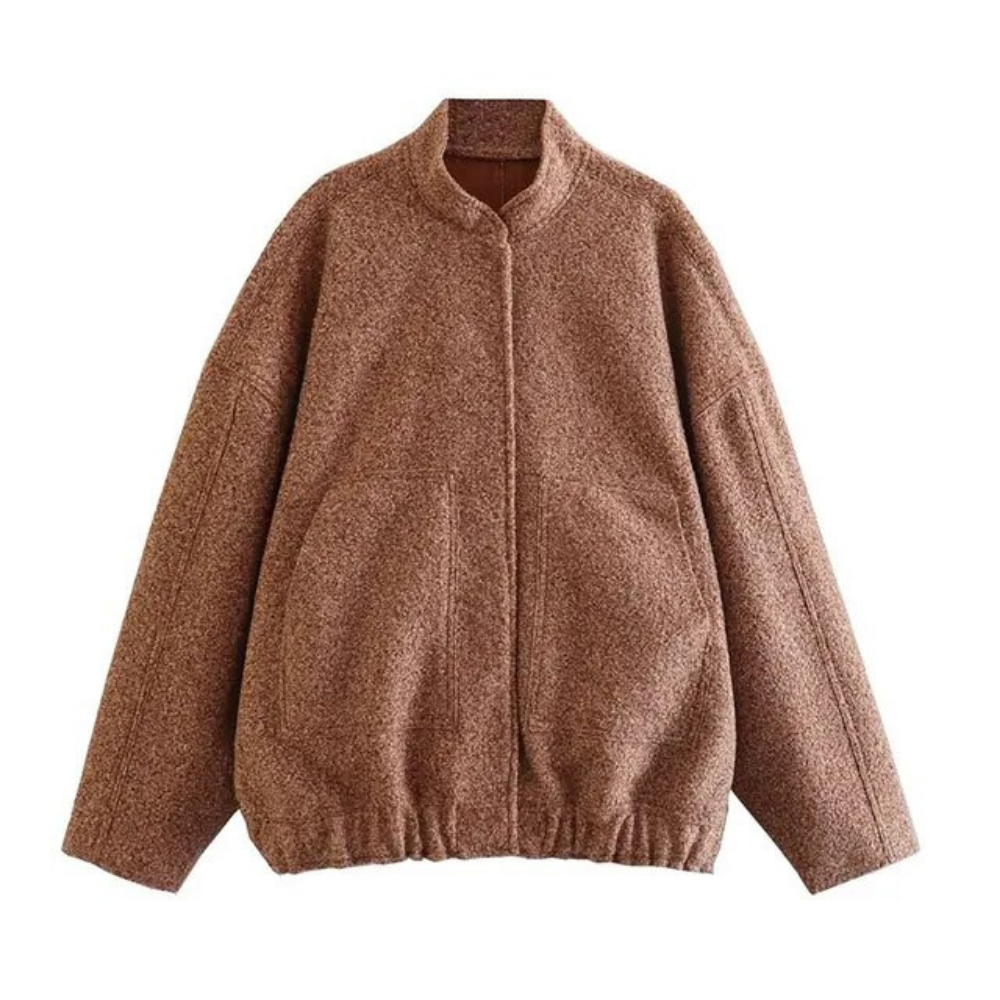 Avielle Bomberjacke | Übergroße Bomberjacke für Frauen für Herbst und Winter