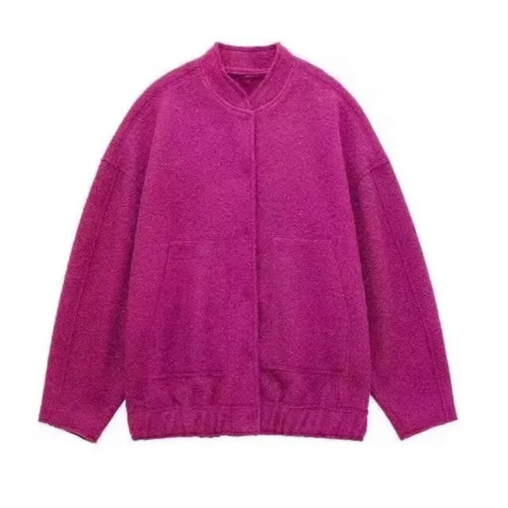 Avielle Bomberjacke | Übergroße Bomberjacke für Frauen für Herbst und Winter