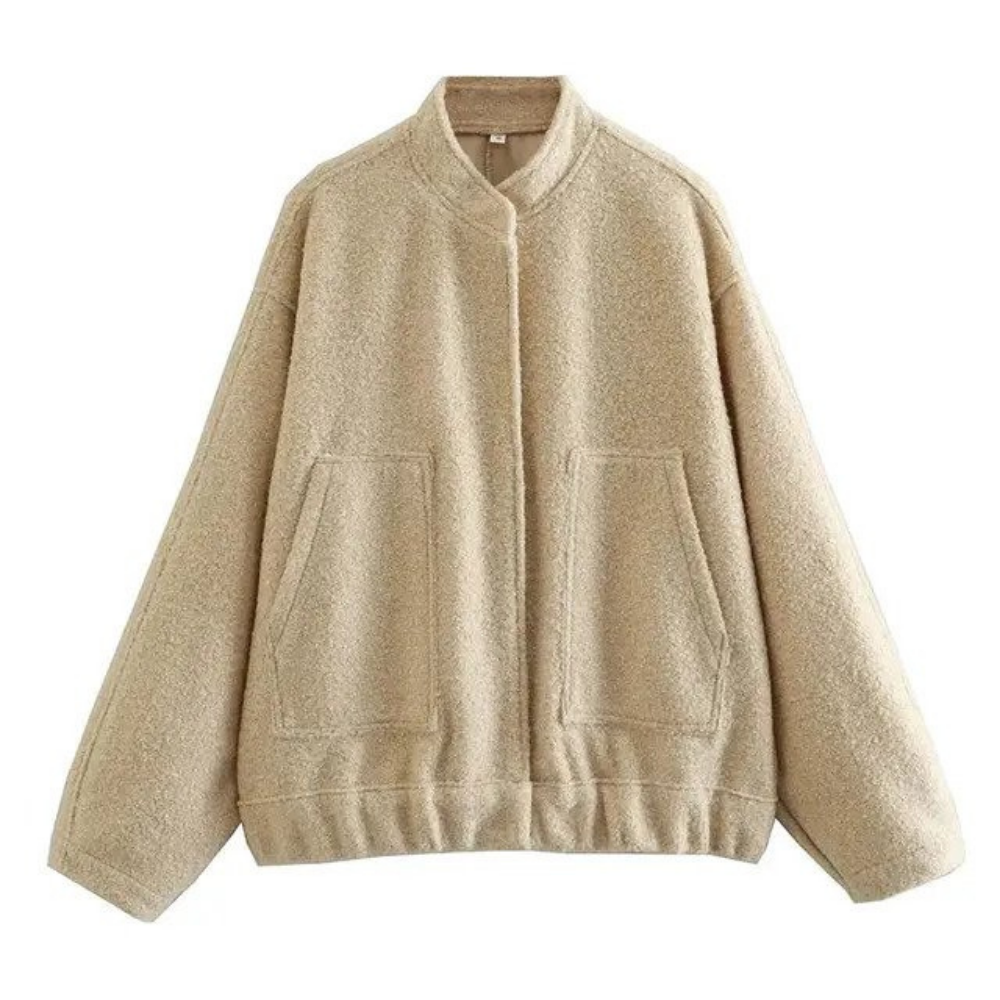 Avielle Bomberjacke | Übergroße Bomberjacke für Frauen für Herbst und Winter