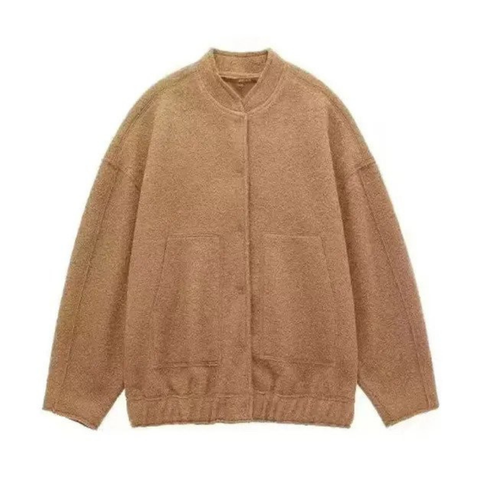 Avielle Bomberjacke | Übergroße Bomberjacke für Frauen für Herbst und Winter