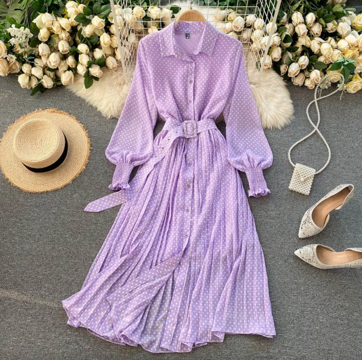 Stilvolles Kleid für den Frühling - Agnes