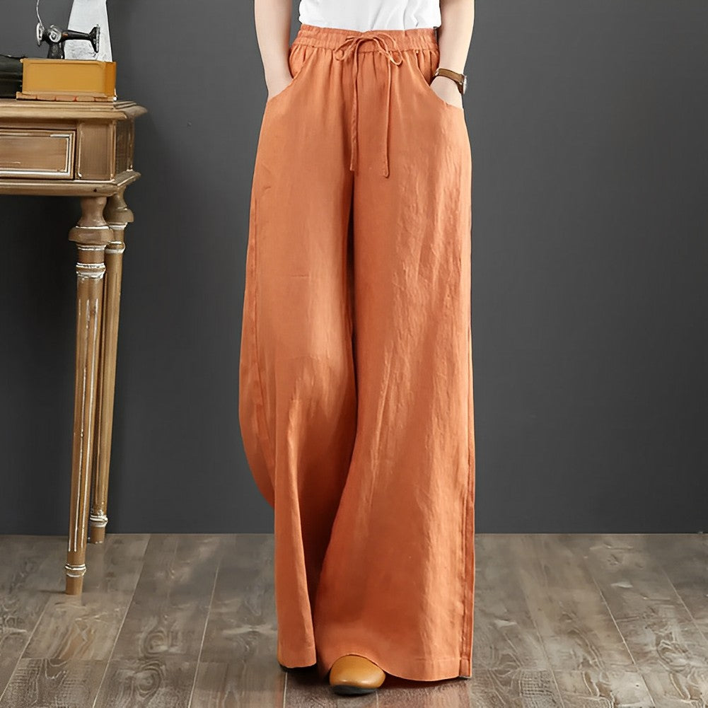 Flora - Lässige Sommerhose aus Leinen