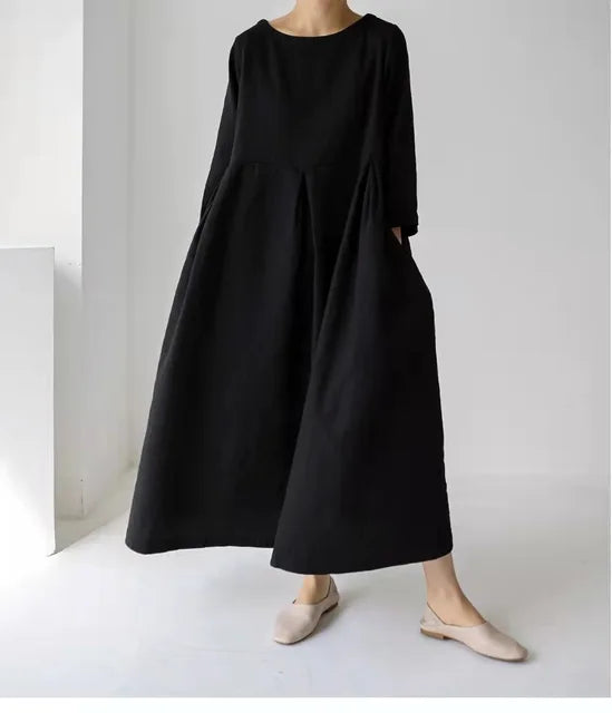Comfort Baumwollkleider mit Taschen - Birgit