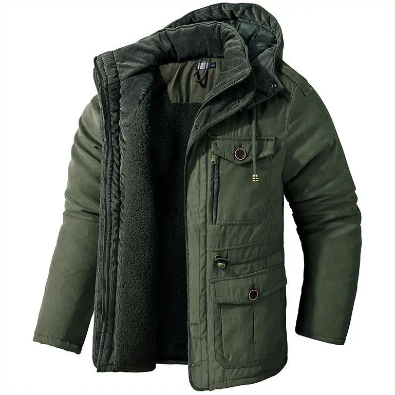 Militärjacke mit kuscheligem Futter - Clemens