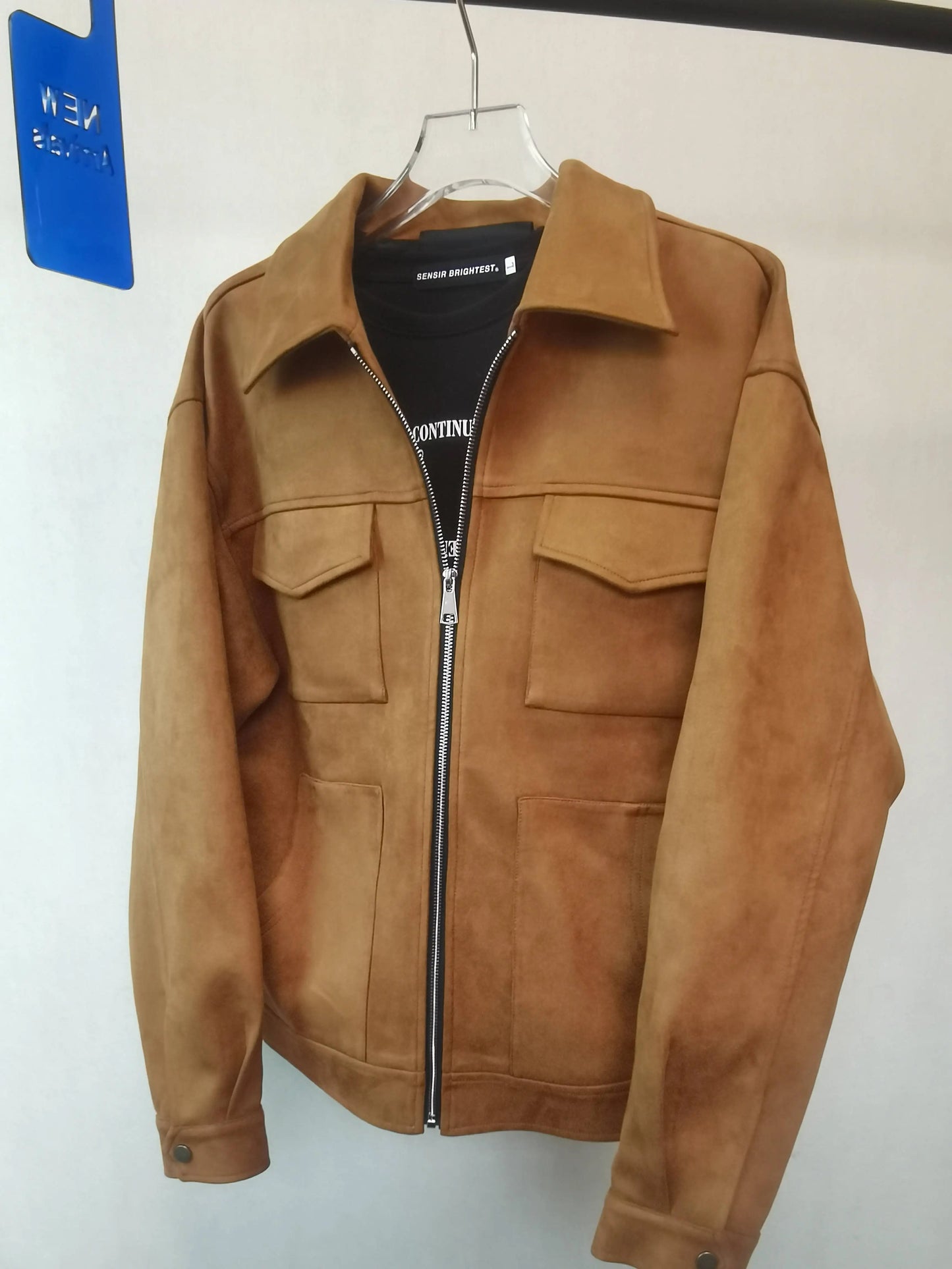 Wildleder-Crock-Jacke für Herren - Kai