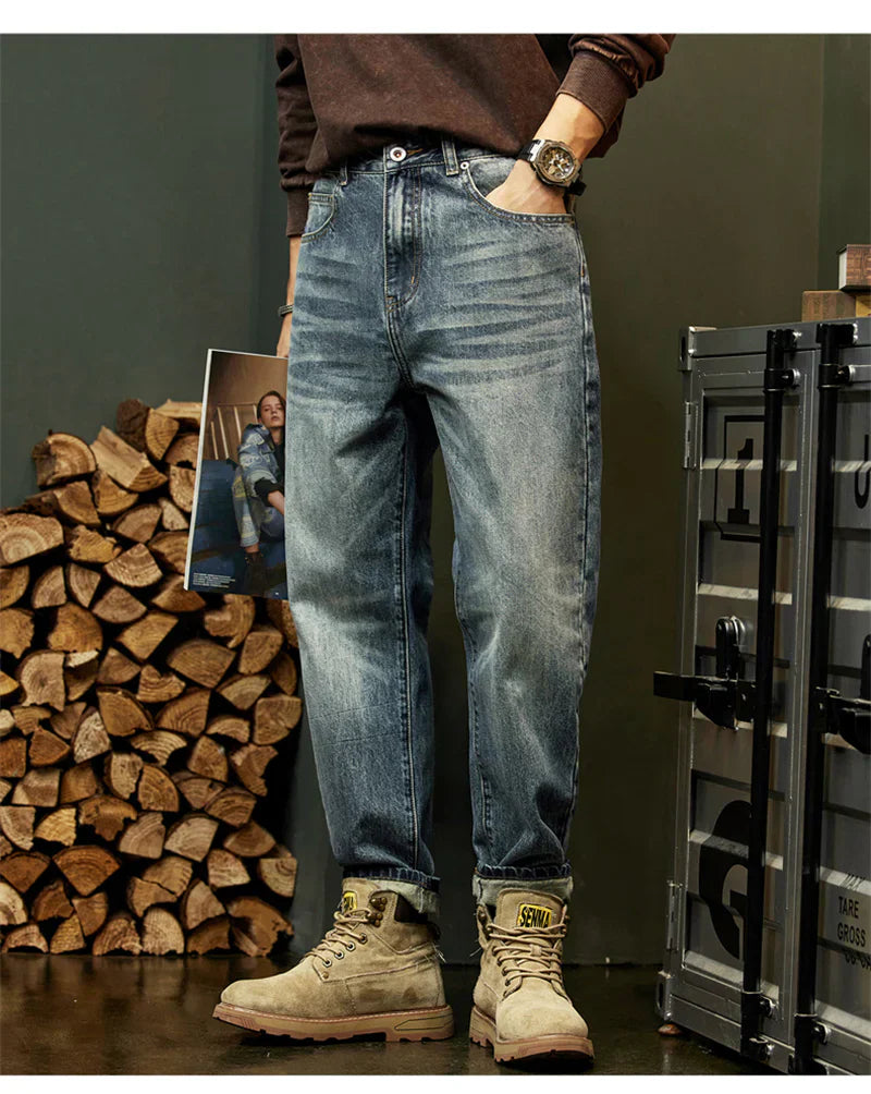 Locker sitzende, weite Jeans - Alexander