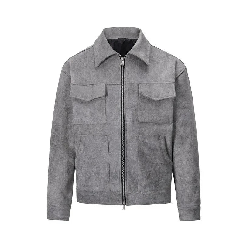 Wildleder-Crock-Jacke für Herren - Kai