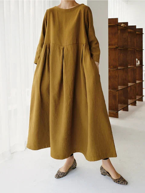 Comfort Baumwollkleider mit Taschen - Birgit
