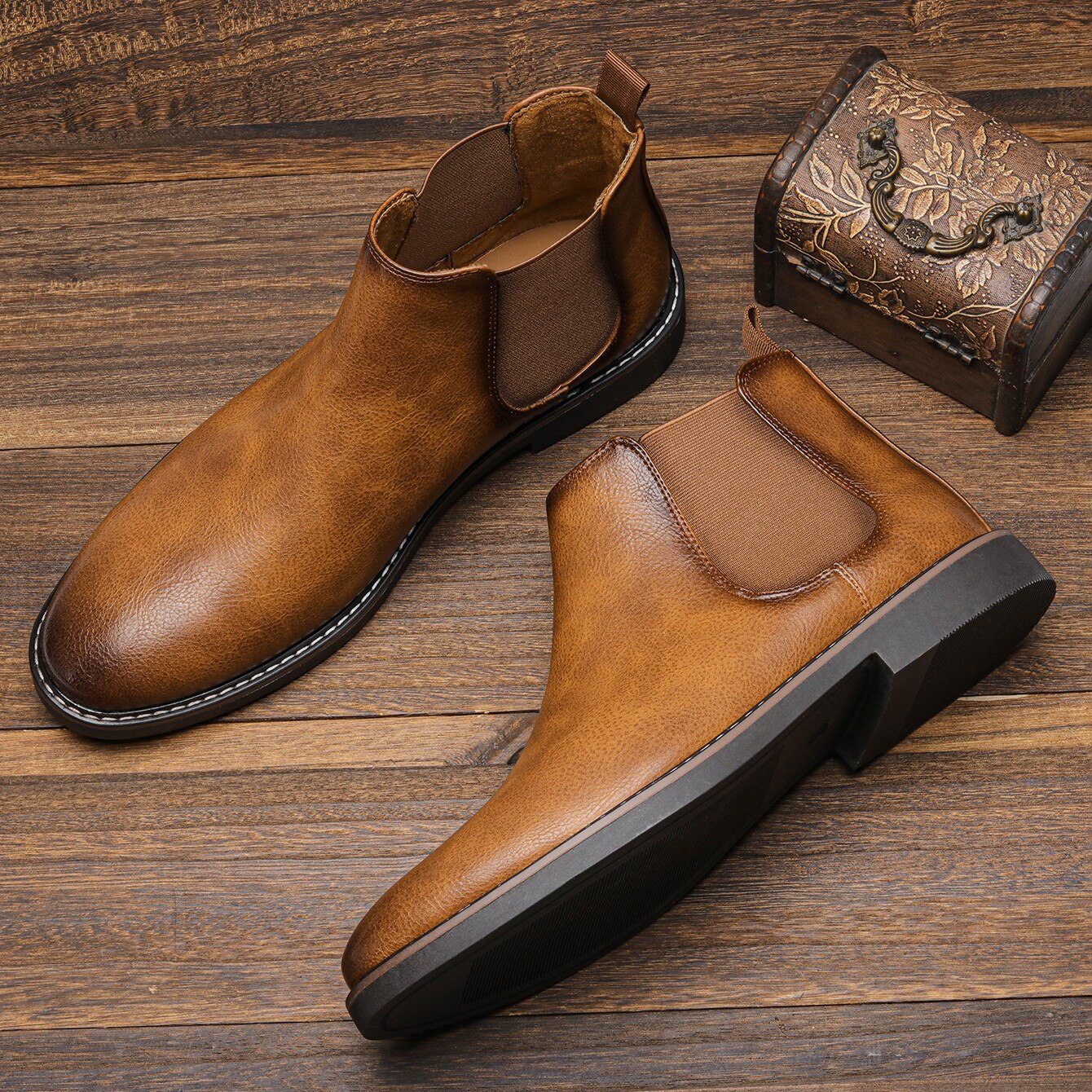 Luxuriöse Chelsea Stiefel - Walter