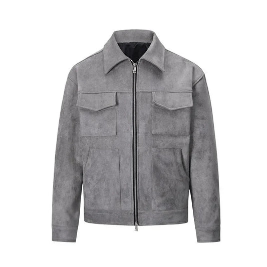 Wildleder-Crock-Jacke für Herren - Kai